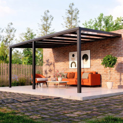 Pergola Aluminium STARTER 5x3m Toit en verre