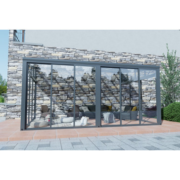 Pergolanda Polycarbonate STARTER 6x4 Standard fermeture complète