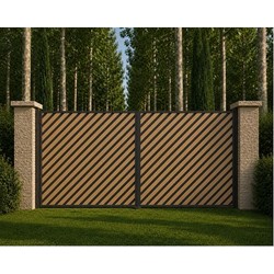 Portail NATURAIME Bouleaux Battant Sur Mesure