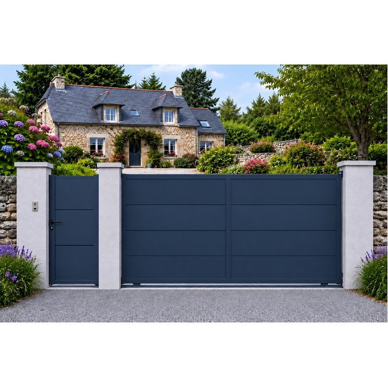 Portail EIRENE Coulissant Sur Mesure