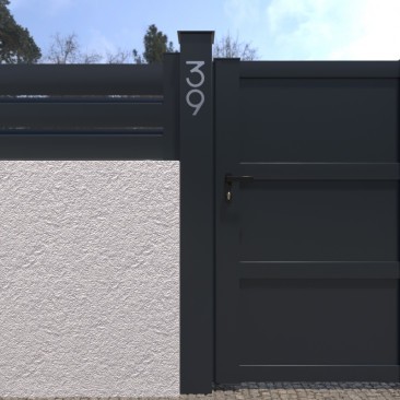 Poteau Aluminium 150x150 mm Sur Mesure