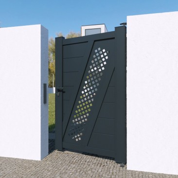Portillon MNEMOSYNE Aluminium Sur Mesure